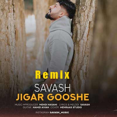 دانلود ریمیکس ساواش ﺷﺪی ﺟﻴﮕﺮ ﮔﻮﺷﻪ ی ﻣﻦ