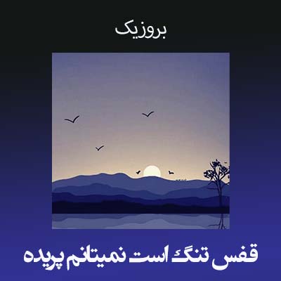 دانلود آهنگ قفس تنگ است نمیتانم پریده