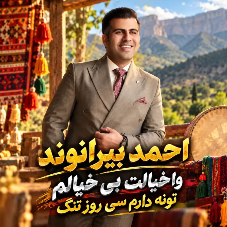 دانلود آهنگ وا خیالت بی خیالم تونه دارم سی روز تنگ احمد بیرانوند