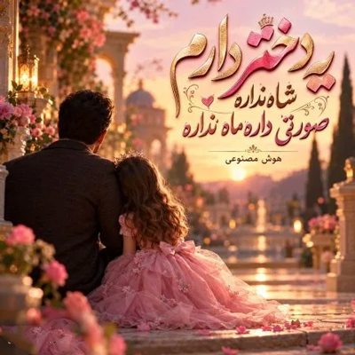 یه دختر دارم شاه نداره صورتی داره ماه نداره هوش مصنوعی